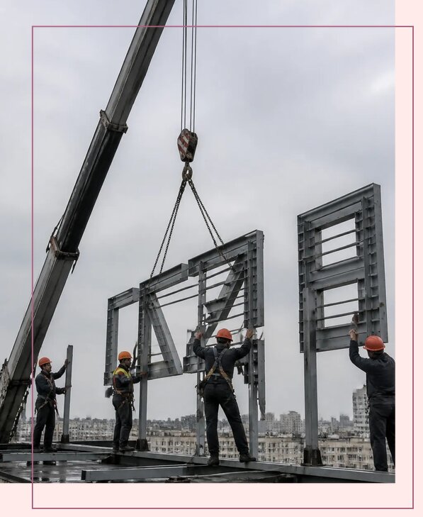 Крышные вывески в Черняховске по цене от 262000 р. | Аванза-Чрх